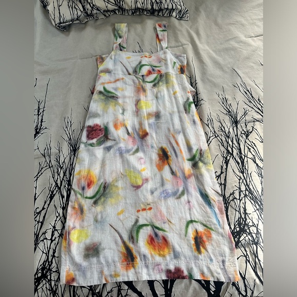 Anthropologie x Klaas Jonkman Sleeveless Square-Neck Linen Midi Dress, Host Pick - Picture 6 of 17